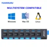 Hc146c338b37a485eb6b6e5b08c9894c7B.webp USB Hub 3.0 Hub USB 3 USB 2.0 Multi USB Splitter Power Adapter 4/7 Port Multiple Expander 2.0 with Switch for PC Accessories