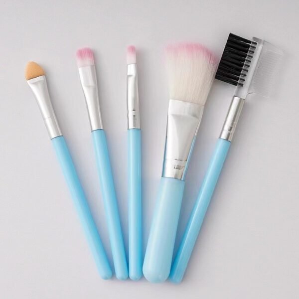 O1CN017P0eul1LkOXDpgn6D_2211186861337-0-cib.jpg New 5 Brush Makeup Brush suit Pink Beauty Tools Eye Shadow Brush Makeup Brush Wholesale
