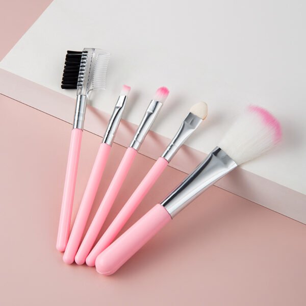 O1CN01Jusq7E1LkOELuuT1K_2211186861337-0-cib-1.jpg New 5 Brush Makeup Brush suit Pink Beauty Tools Eye Shadow Brush Makeup Brush Wholesale