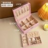 Jewelry Box Earrings Earrings Necklace Ring High-grade Exquisite Large Capacity Gold Jewelry Hand Jewelry Storage Box