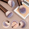 S02d4f080f3d04eda85a3c16b9dbd97f37.webp 13 pcs Makeup Brush Set, Dense Bristles, Aluminum Alloy Handle, Suitable for All Skin Types
