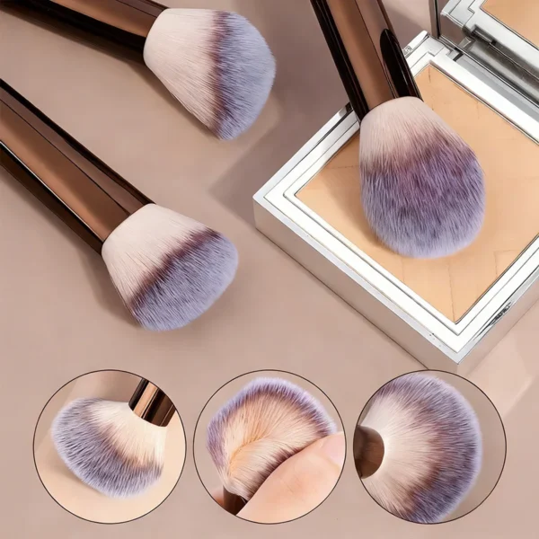 S02d4f080f3d04eda85a3c16b9dbd97f37.webp 13 pcs Makeup Brush Set, Dense Bristles, Aluminum Alloy Handle, Suitable for All Skin Types