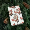 Holiday Gift Wrap with Santa 67, Funny Christmas Themed Wrapping Paper, Kid's Holiday Gift