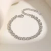 Minimalist Watch Band Link Chain Bracelet for Women, Stainless Steel Waterproof Bracelets,Trendy Jewelry Gift