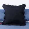 1-Pack  Pillowcases with Ruffles (No Pillow Core ) , Farmhouse French Shabby Romantic Chic Pillow Cover for Bedding