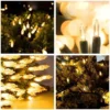 Decorative Christmas String Lights Battery Box Mini Bulb Warm White Multicolor 8 Effects Waterproof IP54 Rating Patio Decor XL