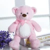 S14e33de7e61b48d9b64bf9db517901a19.webp Super Cute Blue Bear Teddy Plush Toy 33CM High Quality Stuffed Animals for Girls Boys Baby Christmas Gift