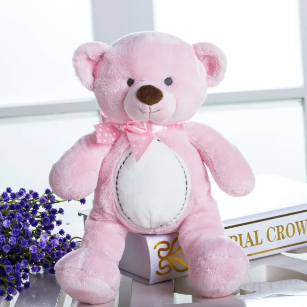 S14e33de7e61b48d9b64bf9db517901a19.webp Super Cute Blue Bear Teddy Plush Toy 33CM High Quality Stuffed Animals for Girls Boys Baby Christmas Gift