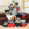 Teddy Bear Plush - Premium Short-Pile Plush with Bunny-Soft Texture, Collectible Stuffed Animal