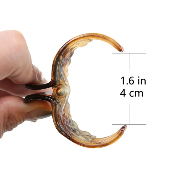 S1a55cd381e9b40f9b89cae6b7edbdc11w.webp 4 Pack Mini Hair Claw Clips – 1.3 in Multicolor