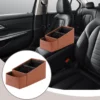 S1a5d034ad7384b0f9ae82b534f30c674w.webp Car Seat Organizer Front Seat Passenger Seat Organizer Auto Interior Organization Car armrest partition storage box Cup holder