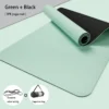 Yoga Mat,Double-Sided Non Slip Eco Friendly Fitness Exercise Mat with Strap TPE YogaMats for Women Men,for Yoga,Pilates,Exercise