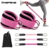 S1e18cdd8c0c34e64a764964d6a0004a18.webp Ankle Straps Resistance Bands Set Fitness Workout Exercise Equipment Ankle Weight Yoga Elastic Fitness Band For Gym Man Woman