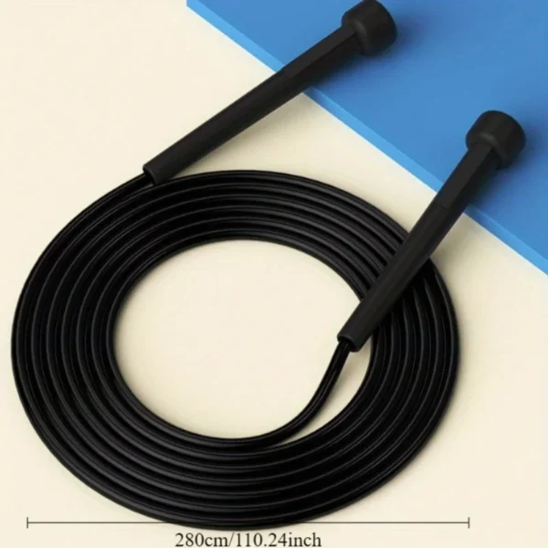 S21171513aec743e88d3896665131929d2.webp Professional Jump Rope for Kids Adult Fitness Crossfit Rapid Speed Skipping Rope Adjustable PVC Speed Rope Gym Fitness Equipment