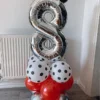 12/20 Pcs 12-Inch Football Balloons - Latex Decor for Birthday Parties, Football Park/Game Events - Sports Theme Balloons for Ea