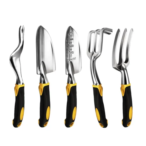 S22af04d905c64d2b86322d0fce12ab112.webp Garden Tool Hand Trowel,Rake,Cultivator,Weeder Tools With Ergonomic Handle,Garden Lawn Farmland Transplant Gardening Bonsai Tool