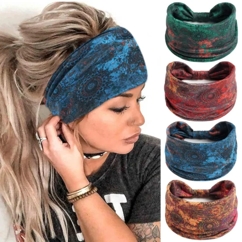 S23df57663efc4ca9af1208defb93a3daw.webp Knotted fabric headbands in assorted patterns