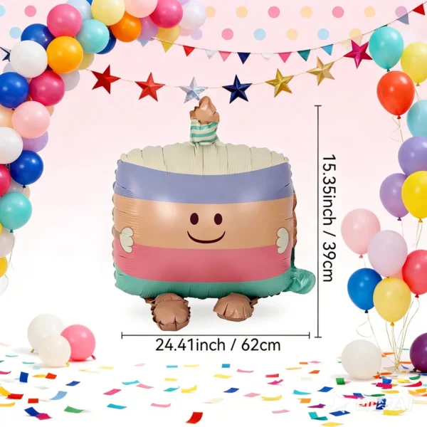 Foil Balloons For Birthday Cakes Foil Balloon Party Center Decoration Birthday Party Picnic Entertainment Activity