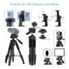 79” Camera Tripod, Tripod for Camera and Phone, Aluminum Professional Tripod Stand with Carry Bag and Phone Holder