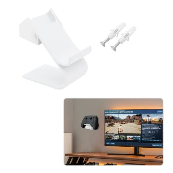S29566365ff2740628512b22262dd98e6P.webp Game Controller Display Stand Wall-mounted Storage Rack Fit For Steam Controller 2 Gaming Organizer
