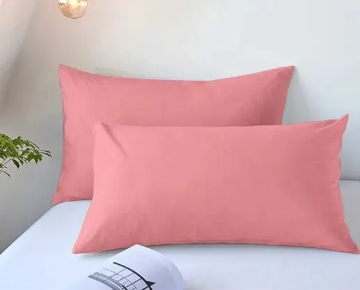 2pcs Brushed Pillowcase, Soft Breathable Pillowcase, Premium Quality Pillow Covers For Bedroom Sofa Home Decor, Without Pillow