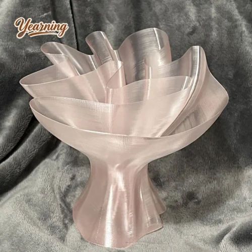 S3185b0e8bfb54a1f80249700a399655d5.webp 3D Printed Vase Living Room Decor Ins Style High End Minimalist Fashion Art Niche Entryway Ornament