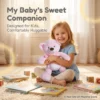 S338c5fb30eb9440eb2a00e708ec81c1cY.webp Super Cute Blue Bear Teddy Plush Toy 33CM High Quality Stuffed Animals for Girls Boys Baby Christmas Gift