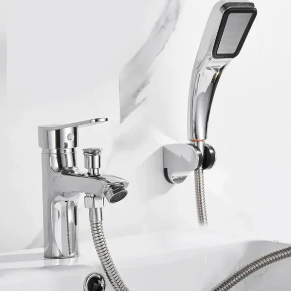 Bathroom Wash Faucet Single Hole Basin Faucet with Shower Sink Basin Wash Basin Bathroom Accessories