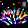 Decorative Christmas String Lights Battery Box Mini Bulb Warm White Multicolor 8 Effects Waterproof IP54 Rating Patio Decor XL