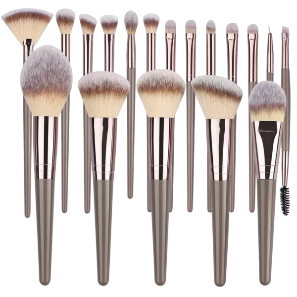 10-20PCS Makeup Brush Set Foundation Concealer Powder Eyeshadow Blush Brush Kabuki Blending Cosmetic Beauty Tool for Face