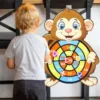 S3bee77c0f1584294bfba1212ad3f3fecA.webp Educational Games Dart Board Stickey Ball Dart Kid Toy Child Montessori Games Indoor Sports for Children Montessori Toys Gift