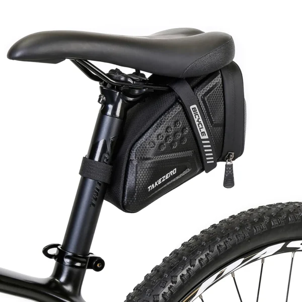 1L Bike Saddle Bag MTB Bike Basket Large Capacity Motorcycle Handlebar Bag Bicycle Saddle Tool Bag Outdoor Bicycle Accessories