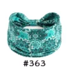 S3cbfa697d6db40d4b35cd4ad4c4213bch.webp Boho Headbands for Women Knotted Wide Headwrap Turban Yoga Workout Head Bands Stretch Hiarbands Cotton Bandana Hair Accessories
