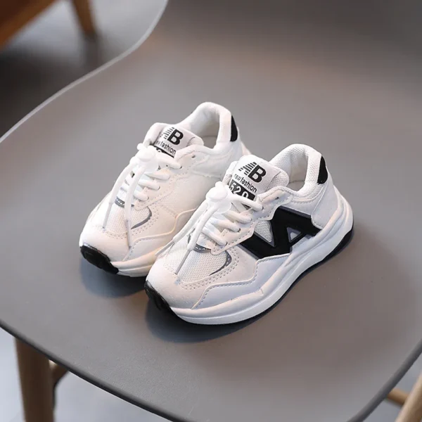 Children Sport Shoes Baby Soft Sneakers Boys Breathable Anti-slip Running Shoes Girls Fashion Casual Clunky Sneakers