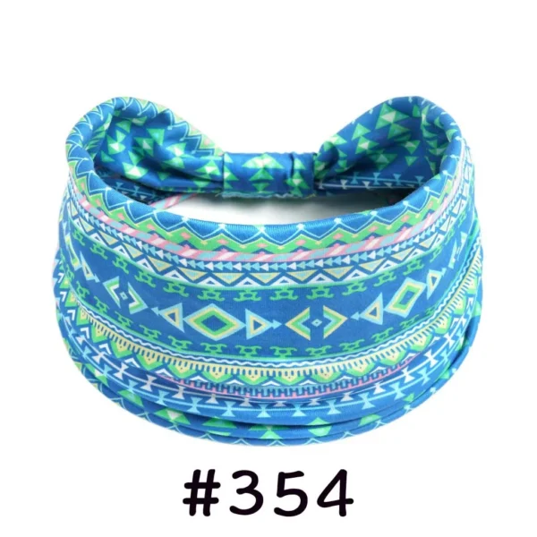 S3fbc890c04ba4baaaebfd8333d1947fc4.webp Boho Headbands for Women Knotted Wide Headwrap Turban Yoga Workout Head Bands Stretch Hiarbands Cotton Bandana Hair Accessories