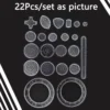 Creative Gears Geometry Spirograph Drawing Stencils Set Painting Template Art Crafts Kids Educational Toy Variety of Flowers