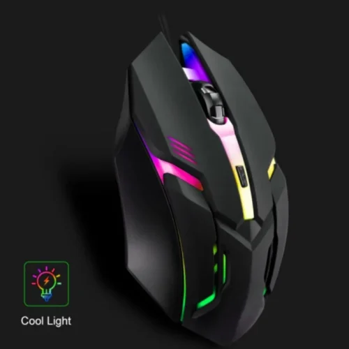 S4107deb6b4914f5d90be015b91bfde83D.webp Latest High-Quality Ergonomic Gaming Mouse, Suitable for Desktop and Laptop Computers, 4-Button USB RGB Backlit Mouse
