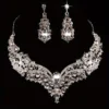S41b14b53c1aa413ea91efecd9850eb1f9.webp Jewelry Jewelry Sets Necklace Set Women's Geometric Earrings Wedding Bridal Jewelry For Brides