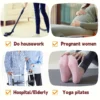 3 Pairs Grip Pilates Socks for Women Yoga Athletic Socks for Barre Ballet Barefoot Workout