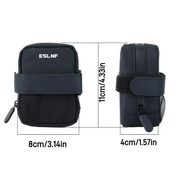 Bicycle Tail Bag Riding Saddle Bag MTB Road Bike Mesh Bag Waterproof Large Capacity Riding Equipment Accessories