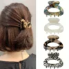 S47c2e85cc5484bdca8d00551dd482012u.webp Elegant Sweet Small Oval Hair Claw Clip for Women Secure Grip Hair Accessories Ponytails Cute Hair Clips Sophisticated Style