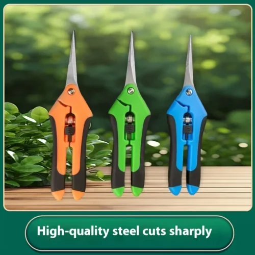 S47dc85f7fe3f497aba1e00a731935850V.webp Garden Tools Secateurs Bonsai Shears Metal Gardening Scissor Pruning Tool Hand Cutter Fruit Picking Weed Household Potted 1PC