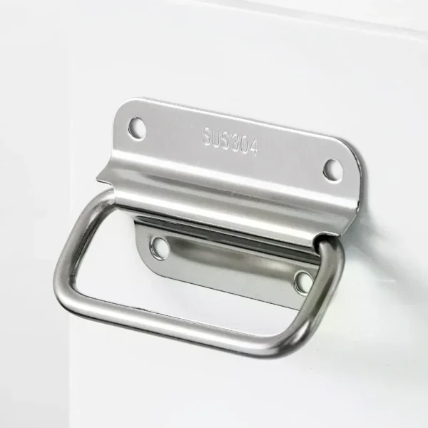Cabinet Flight Case Solid Furniture Hardware Folding Handle For Tool Box Stainless Steel Drawer Wardrobe Easy Install