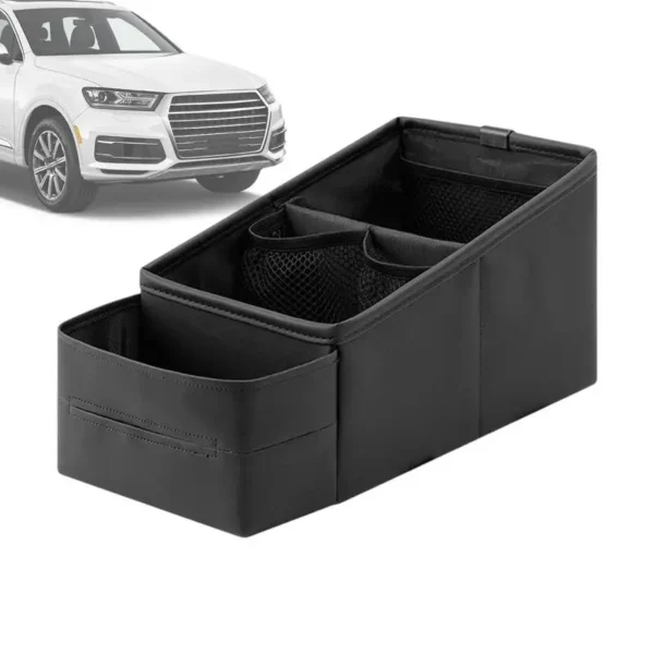 S48a3267de63649dba24da7202e56d421t.webp Car Seat Organizer Front Seat Passenger Seat Organizer Auto Interior Organization Car armrest partition storage box Cup holder