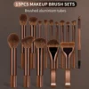 S48cb8dc6ef33486a84ba3d3e4a6ef7f42.webp Brush Set, Includes 14pcs Makeup Brushes + 1pc Makeup Bag + 2pcs Makeup Sponges, Containing Foundation Brush, Blush Brush