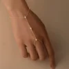 S4cf6b6bd5fe54bb0ba279ccb9e10fbd8Q.webp OEVAS Marquise Cut Moissanite Bracelets for Women S925 Silver Lab Diamonds Bracelets Fashion Ring Chain Fine Jewelry Wholesale