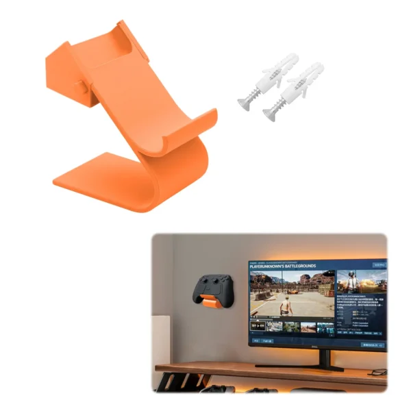 S4f42c227655e46f7ad4ec192e6a3c848M.webp Game Controller Display Stand Wall-mounted Storage Rack Fit For Steam Controller 2 Gaming Organizer