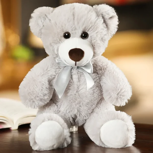 S50556a7fa54d4578b66ea696e29cca842.webp Teddy Bear Stuffed Animal Plushie, Light Brown Stuffed Teddy Bear Toys, Soft Plushies Gift for Baby Shower, Room Decorations