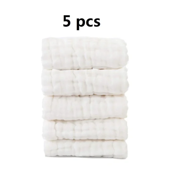 S5368c862a1cf4047b862e6276bb982b1f.webp Baby Muslin Washcloths Soft Newborn Baby Face Towel for Sensitive Skin- Baby Registry as Shower