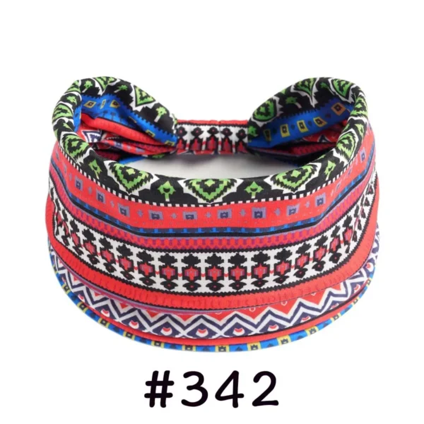 S5616c92d5a18407884c380d8af431951r.webp Boho Headbands for Women Knotted Wide Headwrap Turban Yoga Workout Head Bands Stretch Hiarbands Cotton Bandana Hair Accessories